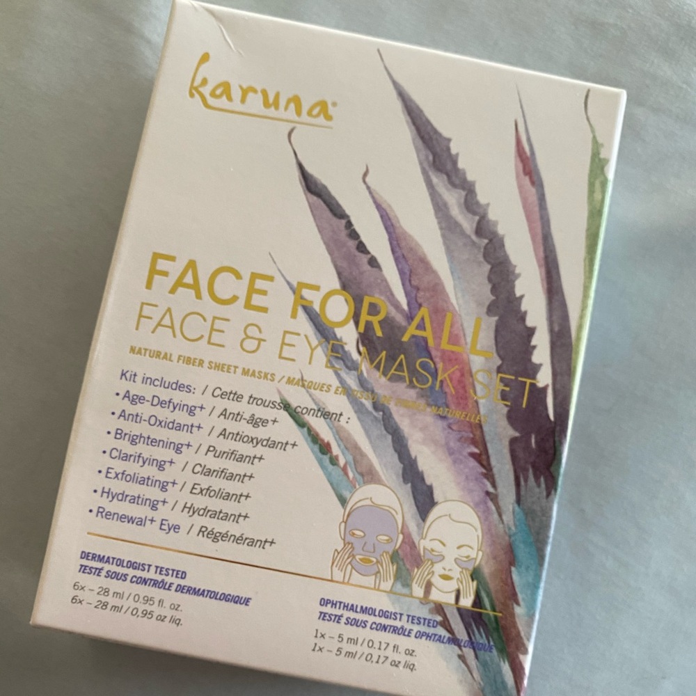 ** face & eye mask set **